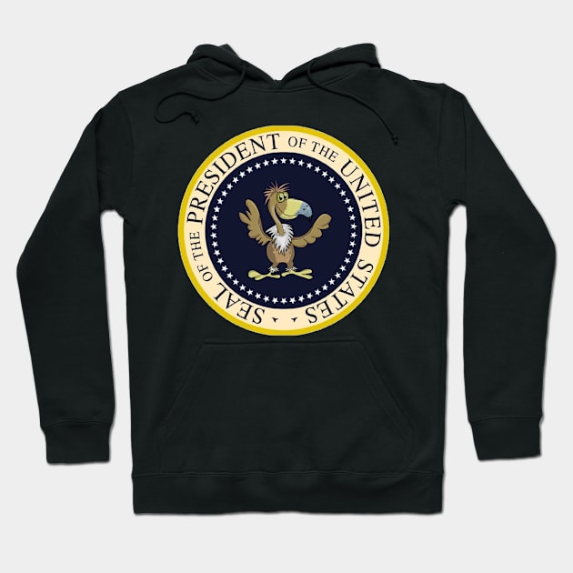 Fake Presidential Seal Eagle - Gift For President Trump Hoodie by giftideas